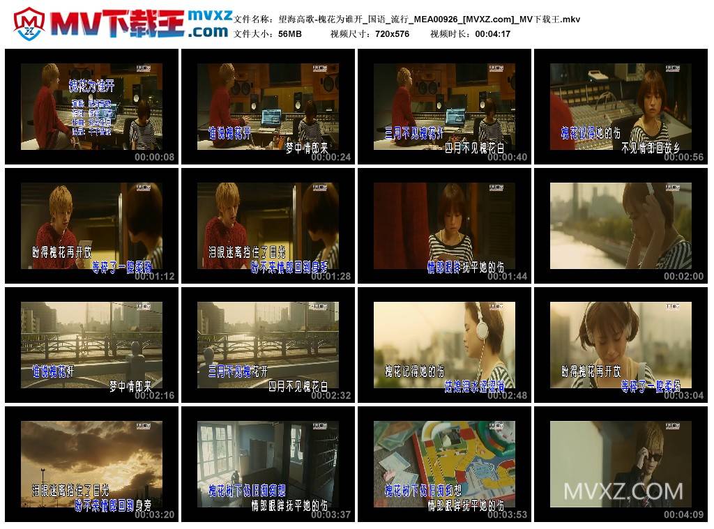 望海高歌-槐花为谁开_国语_流行_MEA00926